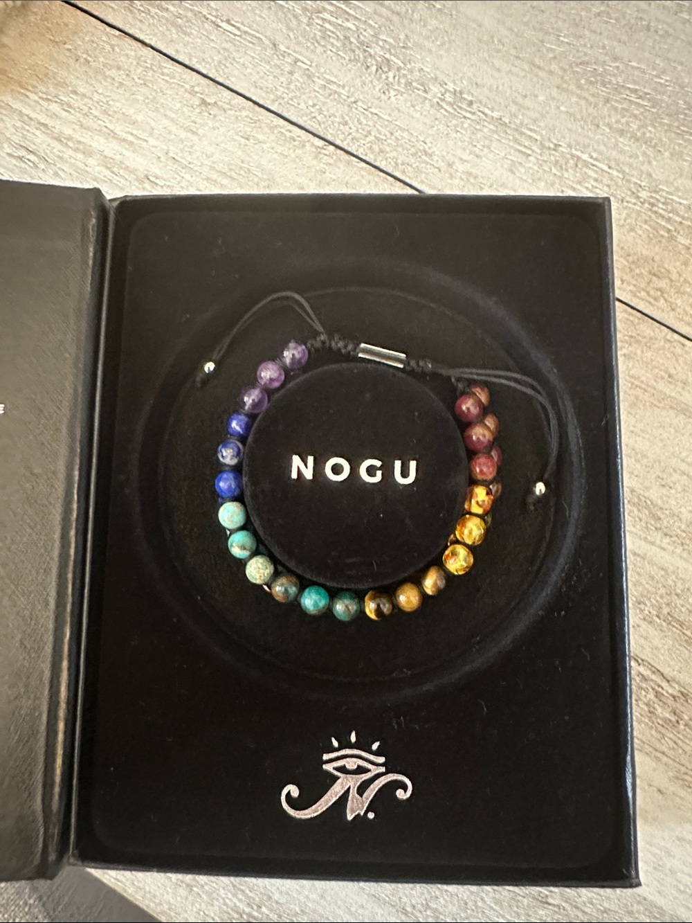 NOGU Rainbow Beaded Adjustable Bracelet - Multicolor